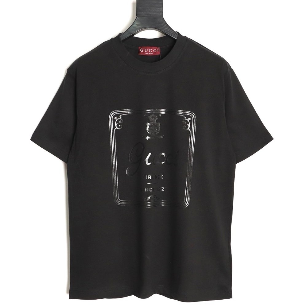Gucci chest large print shortsleeved Tshirt,Gucci T Shirt,Tshirt,APPAREL
