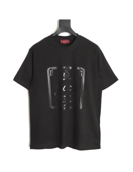Gucci chest large print shortsleeved Tshirt,Gucci T Shirt,Tshirt,APPAREL