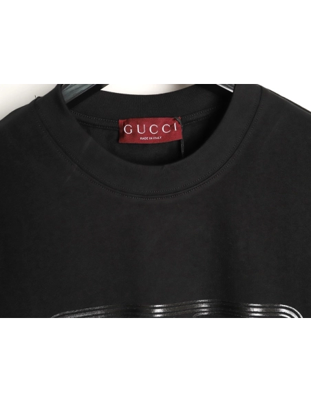 Gucci chest large print shortsleeved Tshirt,Gucci T Shirt,Tshirt,APPAREL