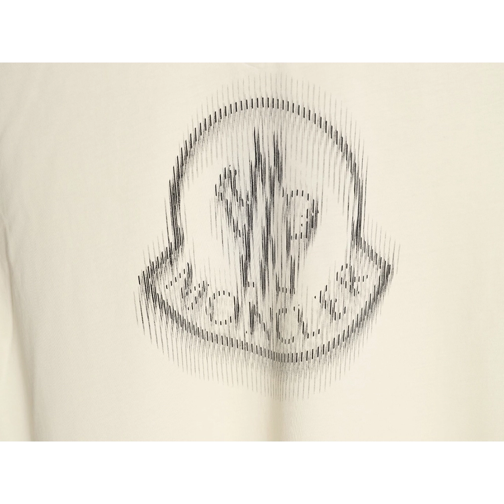 Moncler Blur Print Logo ShortSleeve TShirt,Moncler T Shirt,Tshirt,APPAREL