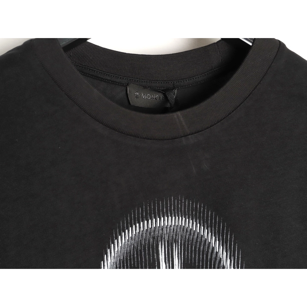 Moncler Blur Print Logo ShortSleeve TShirt,Moncler T Shirt,Tshirt,APPAREL