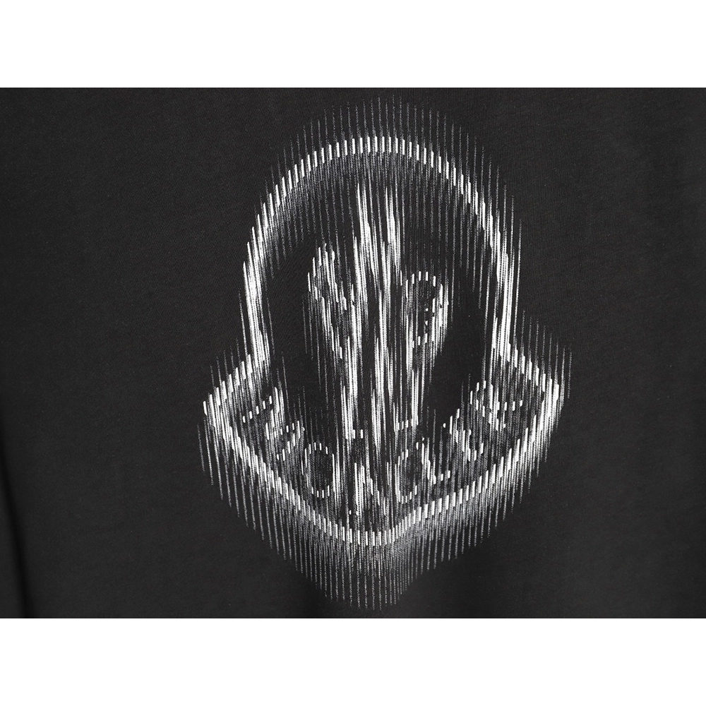 Moncler Blur Print Logo ShortSleeve TShirt,Moncler T Shirt,Tshirt,APPAREL