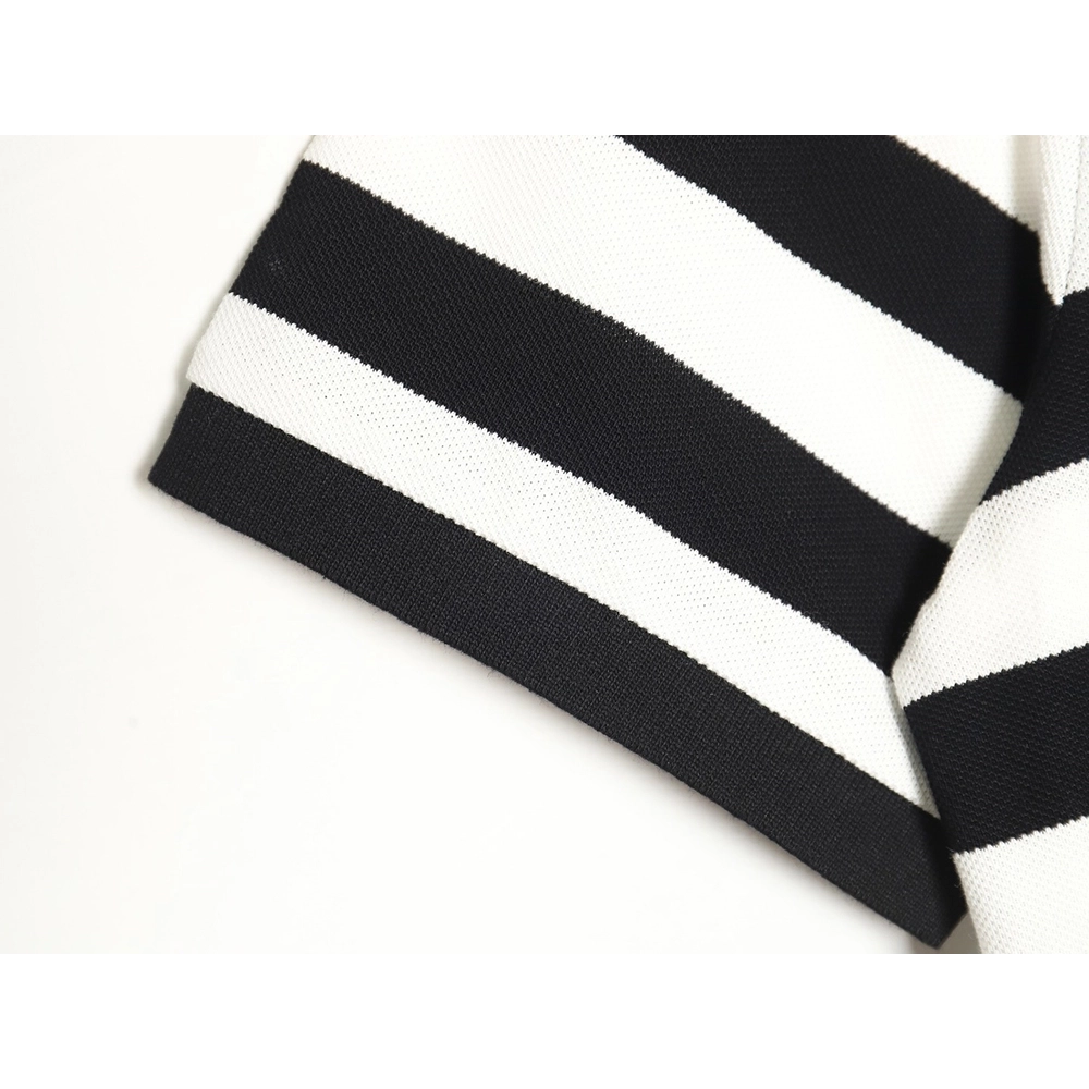 Prada StripedPanel ShortSleeve Polo,Prada Shirt,Shirt,APPAREL