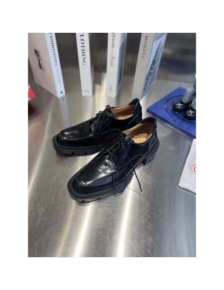 Christian Louboutin Our Georges L Laceup Leather Shoes,Christian Louboutin Sneakers,More Brands