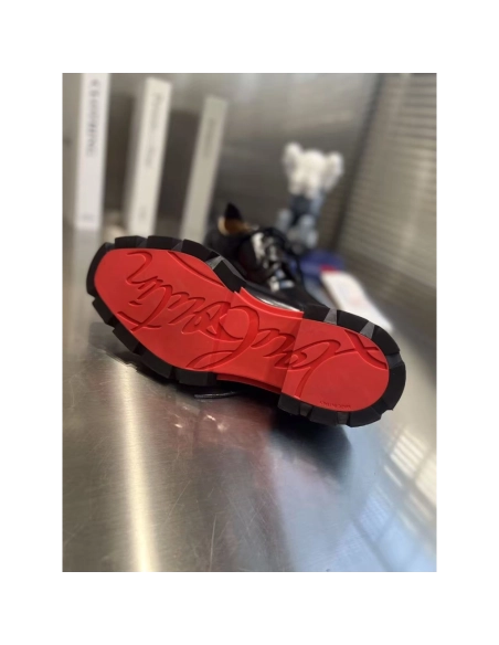 Christian Louboutin Our Georges L Laceup Leather Shoes,Christian Louboutin Sneakers,More Brands