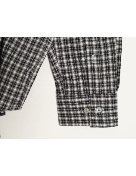 Acne Studios Plaid Flannel LongSleeve Shirt,Acne Studios Shirt,Shirt,APPAREL