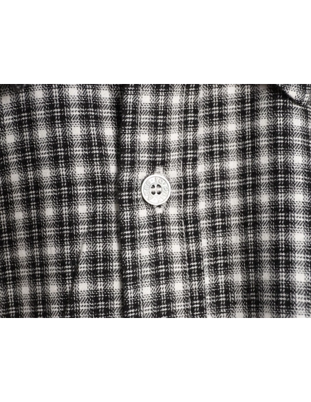 Acne Studios Plaid Flannel LongSleeve Shirt,Acne Studios Shirt,Shirt,APPAREL