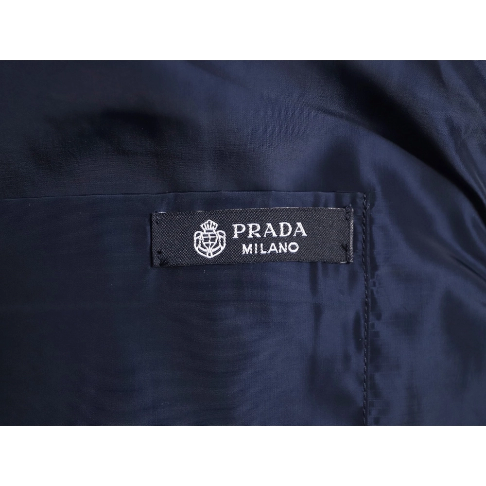 Prada pocket tag back triangle logo shirt,Prada Shirt,Shirt,APPAREL