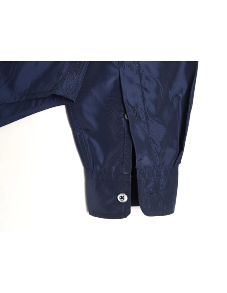 Prada pocket tag back triangle logo shirt,Prada Shirt,Shirt,APPAREL