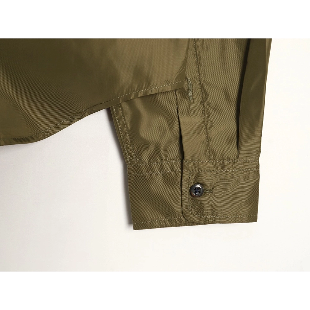 Prada pocket tag back triangle logo shirt,Prada Shirt,Shirt,APPAREL