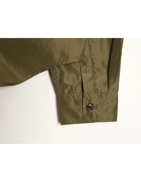 Prada pocket tag back triangle logo shirt,Prada Shirt,Shirt,APPAREL