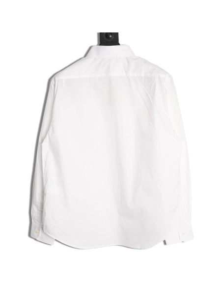 Loewe SquareEmbroidered LongSleeve Shirt,Loewe Shirt,Shirt,APPAREL