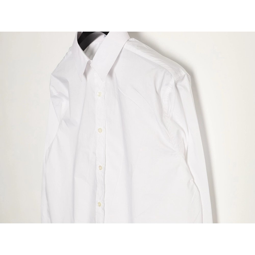 Loewe SquareEmbroidered LongSleeve Shirt,Loewe Shirt,Shirt,APPAREL