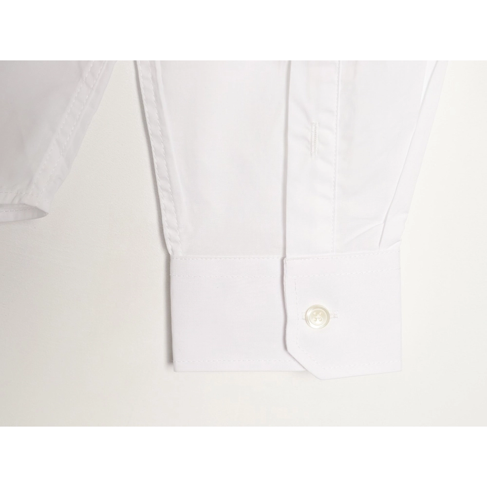 Loewe SquareEmbroidered LongSleeve Shirt,Loewe Shirt,Shirt,APPAREL