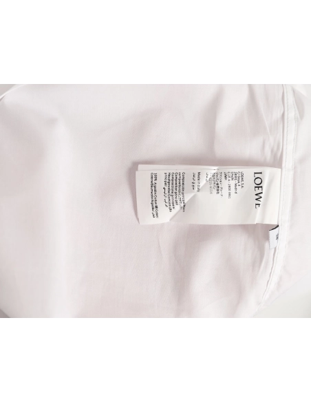 Loewe SquareEmbroidered LongSleeve Shirt,Loewe Shirt,Shirt,APPAREL