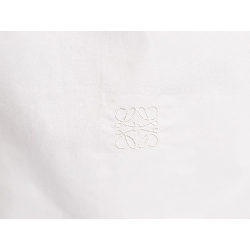 Loewe SquareEmbroidered LongSleeve Shirt,Loewe Shirt,Shirt,APPAREL