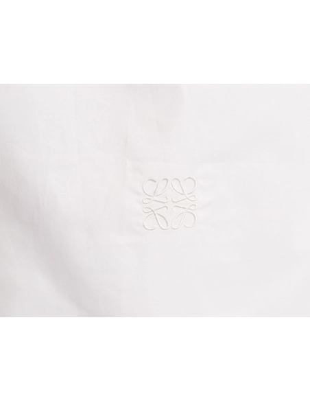 Loewe SquareEmbroidered LongSleeve Shirt,Loewe Shirt,Shirt,APPAREL