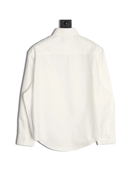 Ami Paris Pocket HeartEmbroidered Shirt,Ami Shirt,Shirt,APPAREL