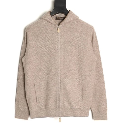 Loro Piana Cannage Wool Zip-Up Jacket,Loro Piana