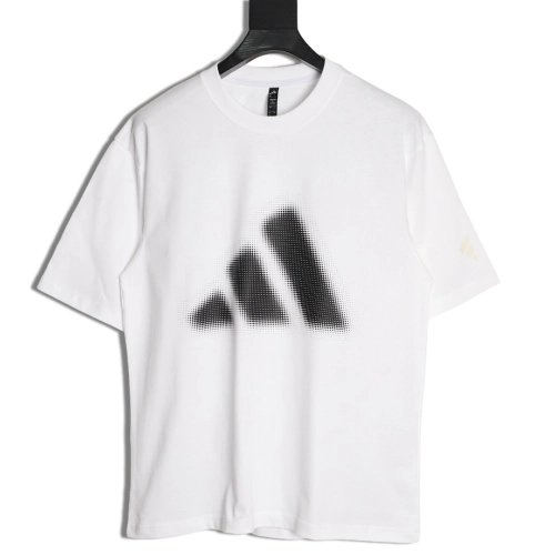 Adidas Blurred Print Short-Sleeve T-Shirt,ADIDAS