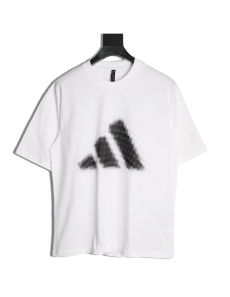 Adidas Blurred Print Short-Sleeve T-Shirt,ADIDAS