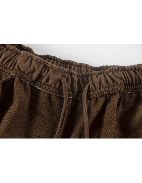 Alo Yoga Accolade Straight-leg Cotton-jersey Jogging Bottoms K504 Brown,Alo Pants,PANTS JEANS,APPAREL