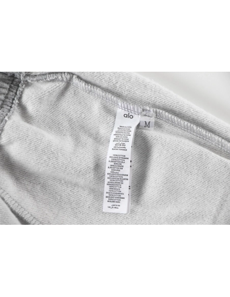 Alo Yoga Accolade Straight-leg Cotton-jersey Jogging Bottoms K504 Gray,Alo Pants,PANTS JEANS,APPAREL