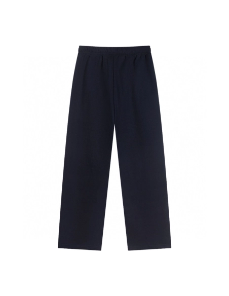 Alo Yoga Accolade Straight-leg Cotton-jersey Jogging Bottoms K504 Dark Blue,Alo Pants,PANTS JEANS,APPAREL