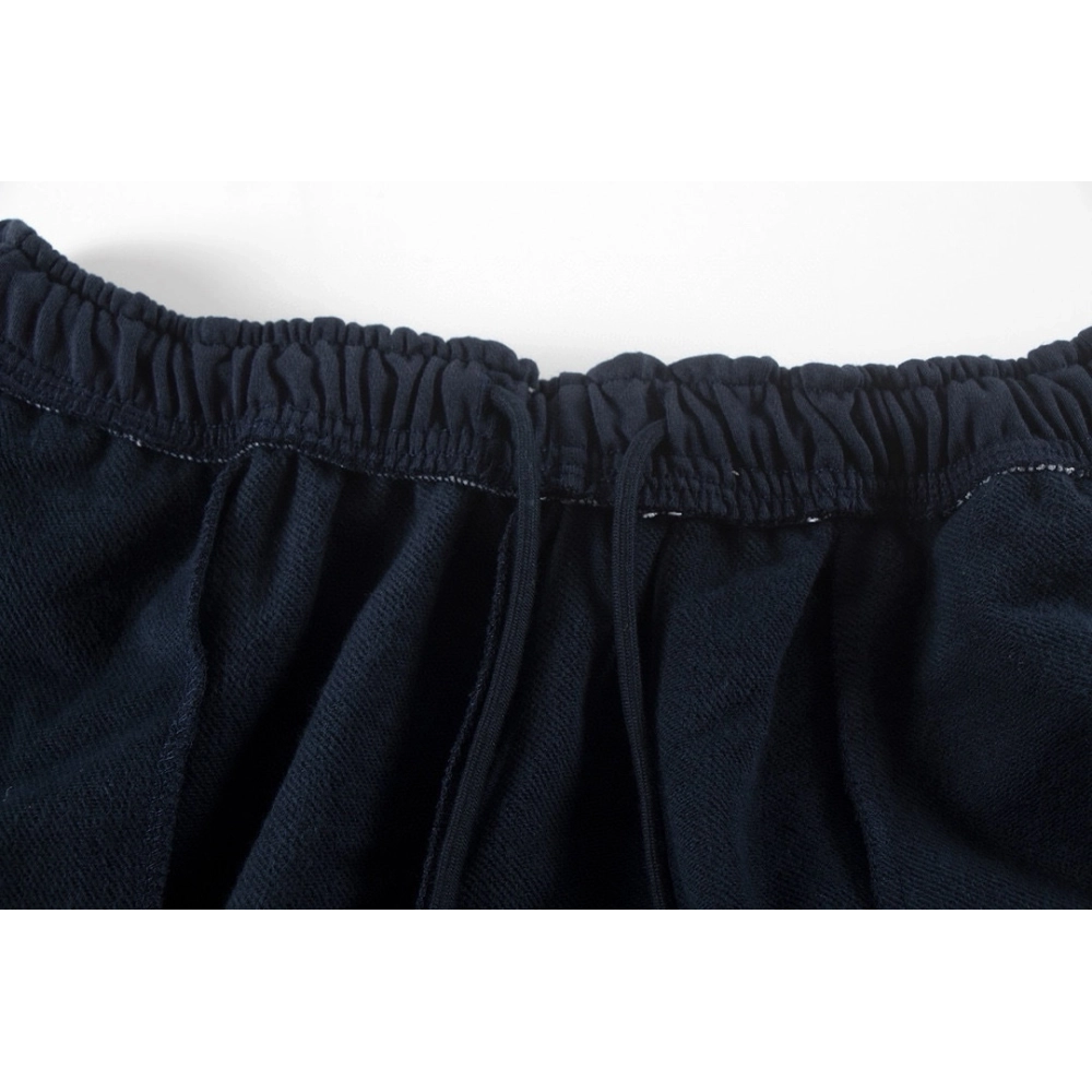 Alo Yoga Accolade Straight-leg Cotton-jersey Jogging Bottoms K504 Dark Blue,Alo Pants,PANTS JEANS,APPAREL