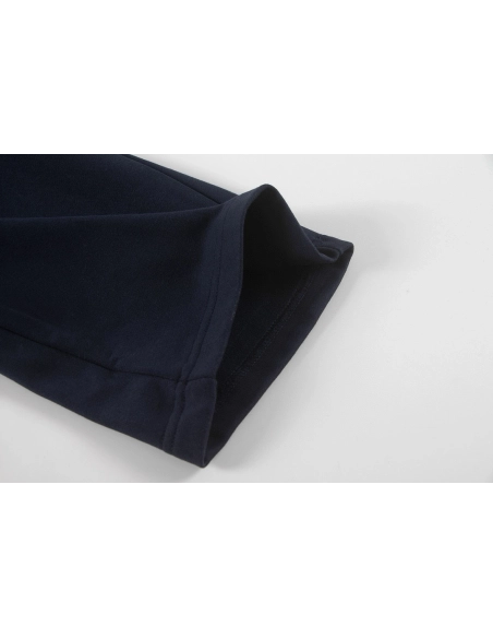 Alo Yoga Accolade Straight-leg Cotton-jersey Jogging Bottoms K504 Dark Blue,Alo Pants,PANTS JEANS,APPAREL
