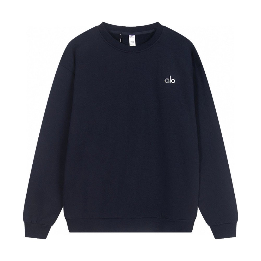 Alo Yoga Crewneck Sweatshirt K501 Dark Blue,ALO Yoga Sweatshirt,Sweatshirt,APPAREL