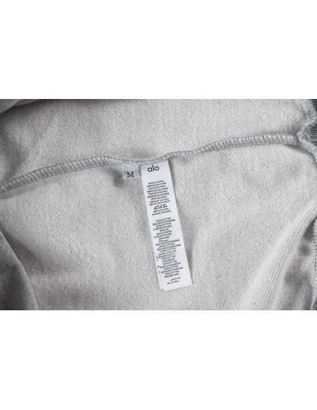 Alo Yoga Crewneck Sweatshirt K501 Gray,ALO Yoga Sweatshirt,Sweatshirt,APPAREL