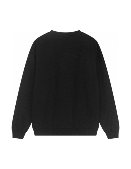 Alo Yoga Crewneck Sweatshirt K501 Black,ALO Yoga Sweatshirt,Sweatshirt,APPAREL