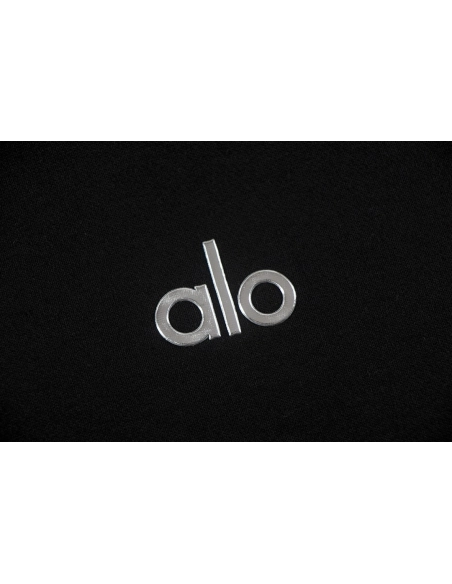 Alo Yoga Crewneck Sweatshirt K501 Black,ALO Yoga Sweatshirt,Sweatshirt,APPAREL