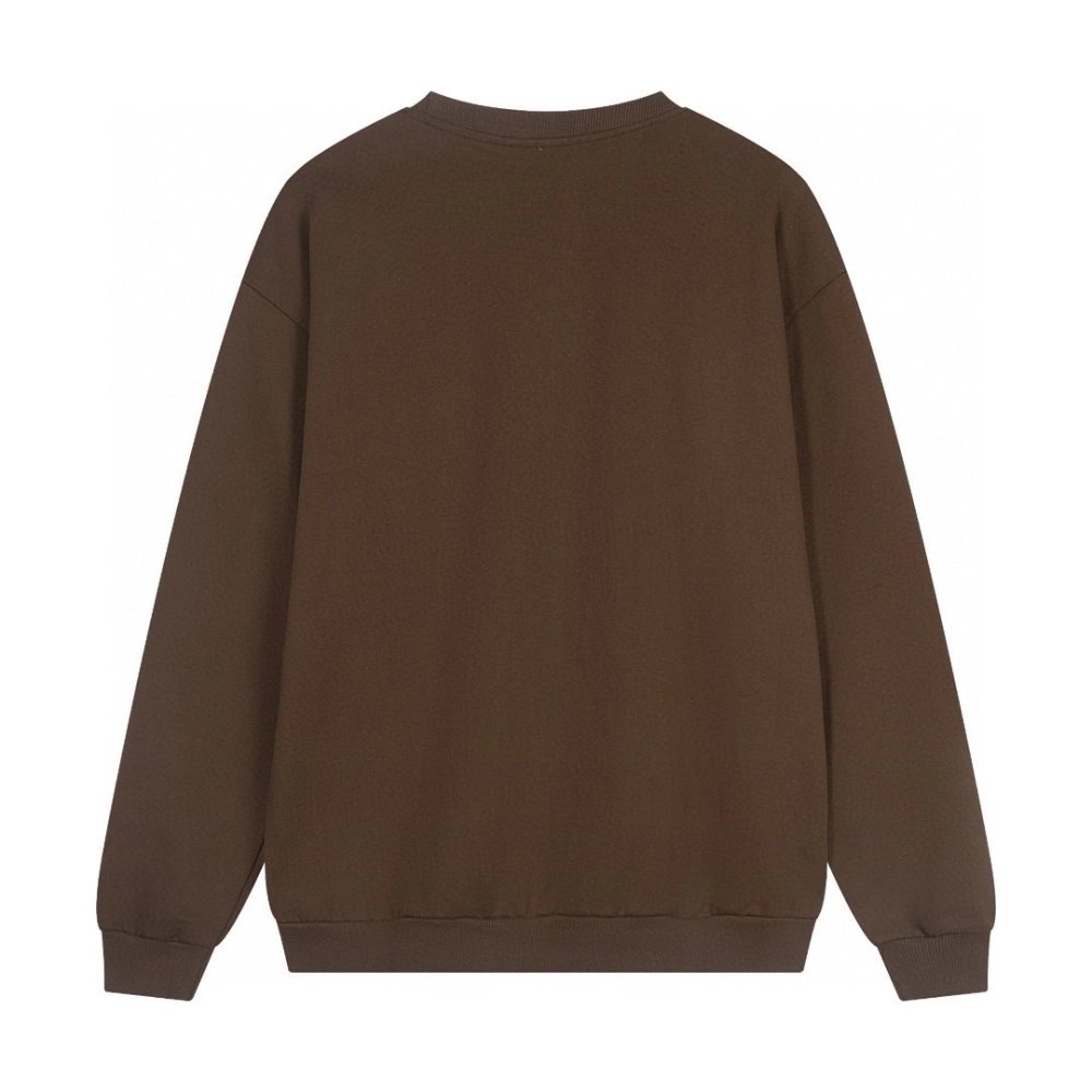 Alo Yoga Crewneck Sweatshirt K501 Brown,ALO Yoga Sweatshirt,Sweatshirt,APPAREL