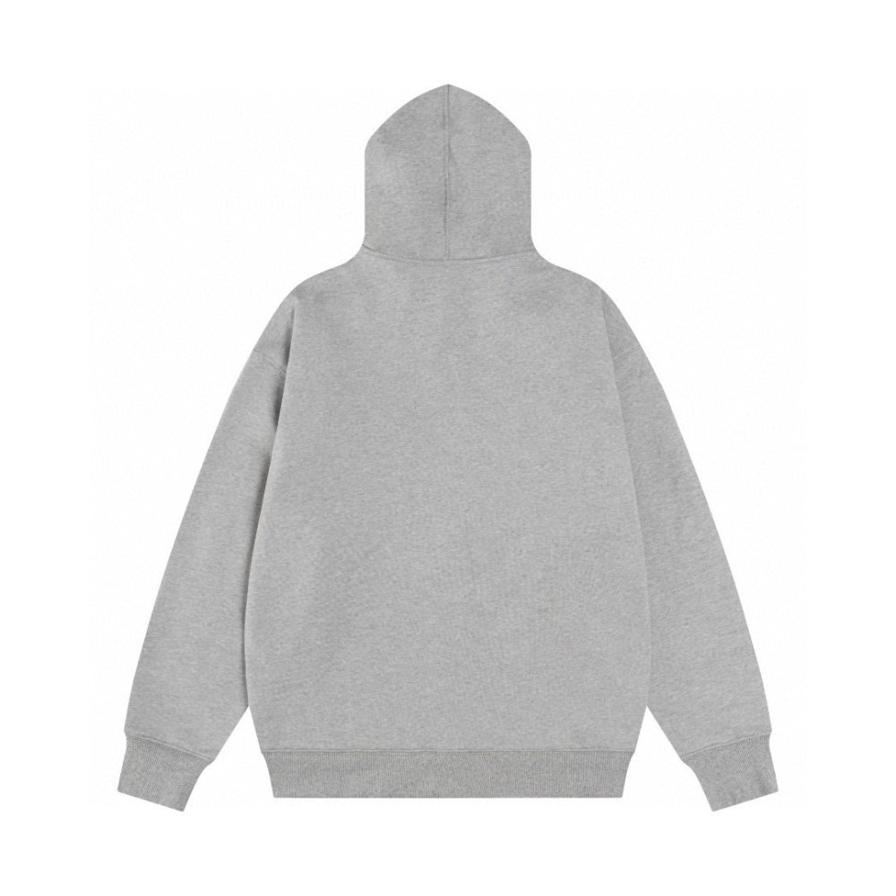 Alo Yoga Zip-Up Hoodie K521 Gray,ALO Hoodie,Hoodie,APPAREL