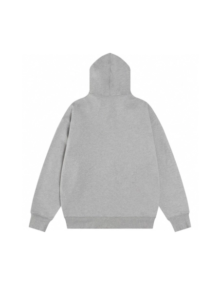 Alo Yoga Zip-Up Hoodie K521 Gray,ALO Hoodie,Hoodie,APPAREL