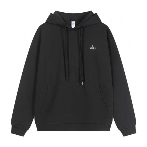 Alo Yoga Accolade Cotton-blend French Terry Hoodies K502 Dark Gray,ALO Hoodie,Hoodie,APPAREL