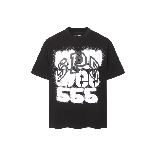 Sp5der T-shirt T018 Black,Sp5der T-shirt,Tshirt,APPAREL
