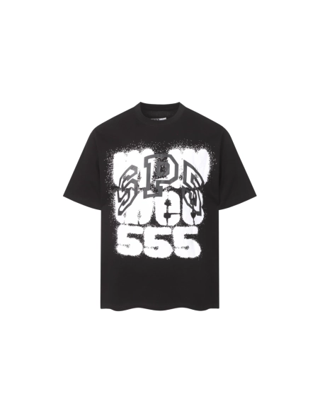 Sp5der T-shirt T018 Black,Sp5der T-shirt,Tshirt,APPAREL