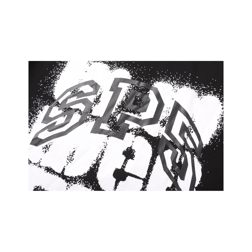 Sp5der T-shirt T018 Black,Sp5der T-shirt,Tshirt,APPAREL