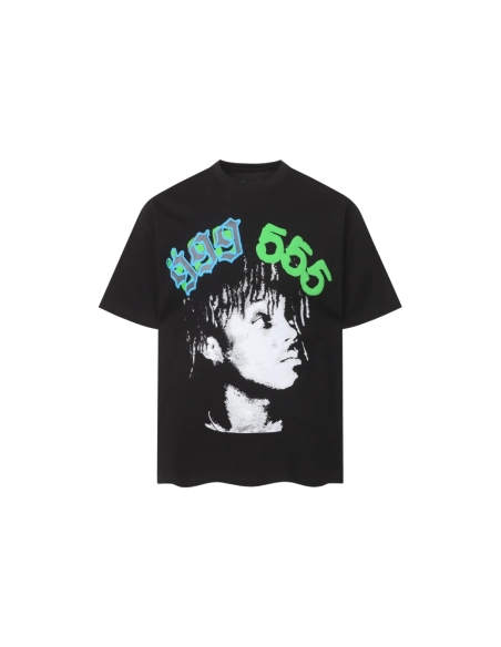 Sp5der T-shirt T016 Black,Sp5der T-shirt,Tshirt,APPAREL