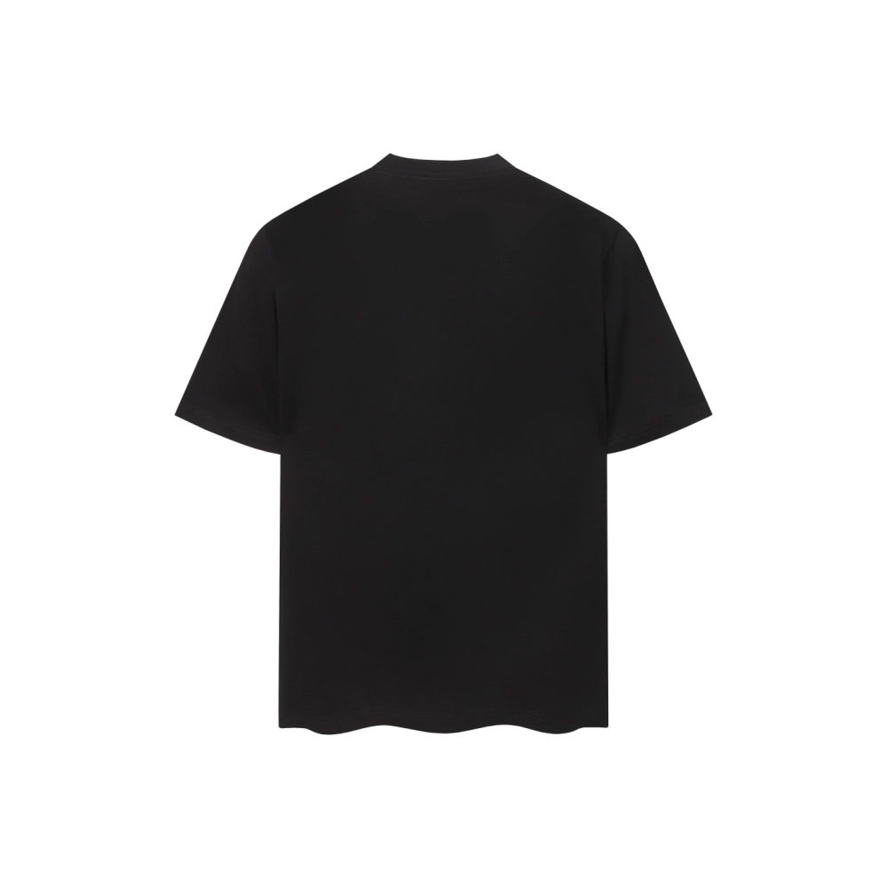 Sp5der Rhinestone T-shirt T014 Black White,Sp5der T-shirt,Tshirt,APPAREL