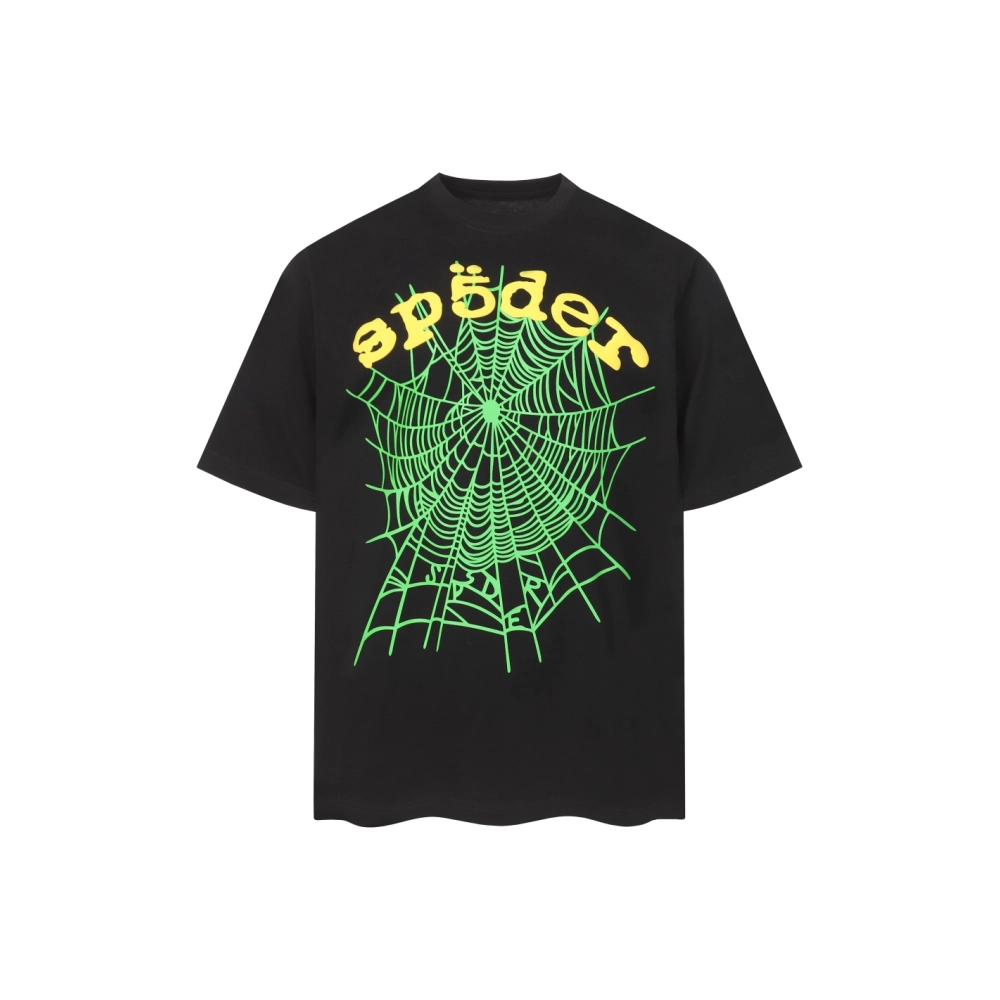 Sp5der T-shirt T010 Black Blue Gray Olive,Sp5der T-shirt,Tshirt,APPAREL