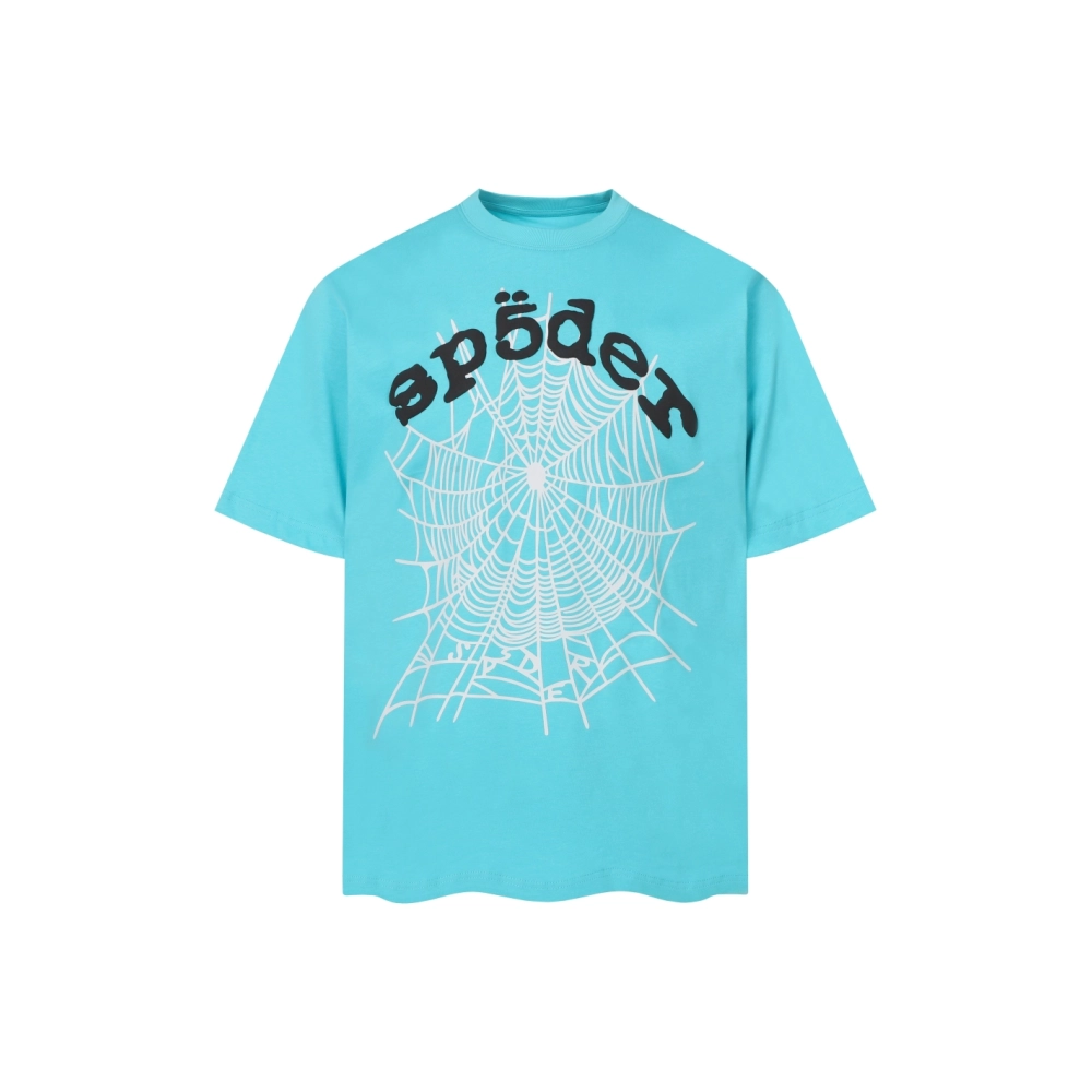 Sp5der T-shirt T010 Black Blue Gray Olive,Sp5der T-shirt,Tshirt,APPAREL