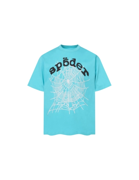 Sp5der T-shirt T010 Black Blue Gray Olive,Sp5der T-shirt,Tshirt,APPAREL