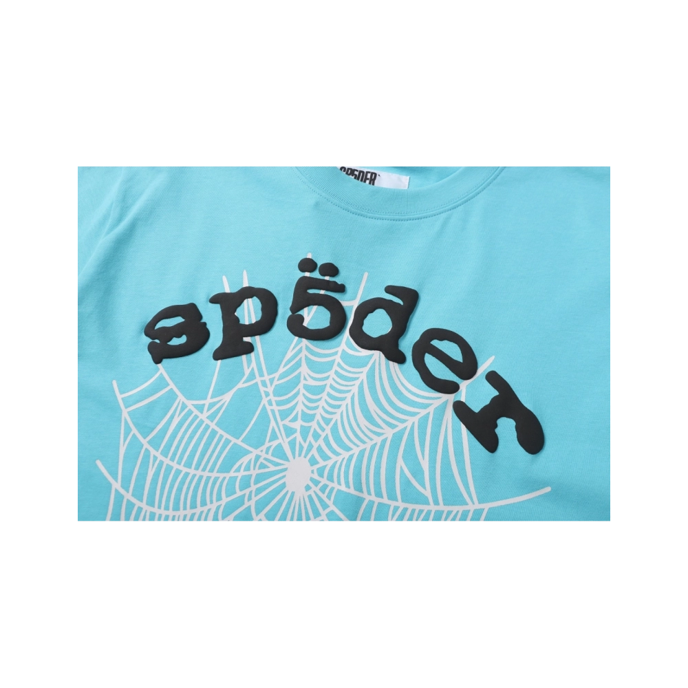 Sp5der T-shirt T010 Black Blue Gray Olive,Sp5der T-shirt,Tshirt,APPAREL