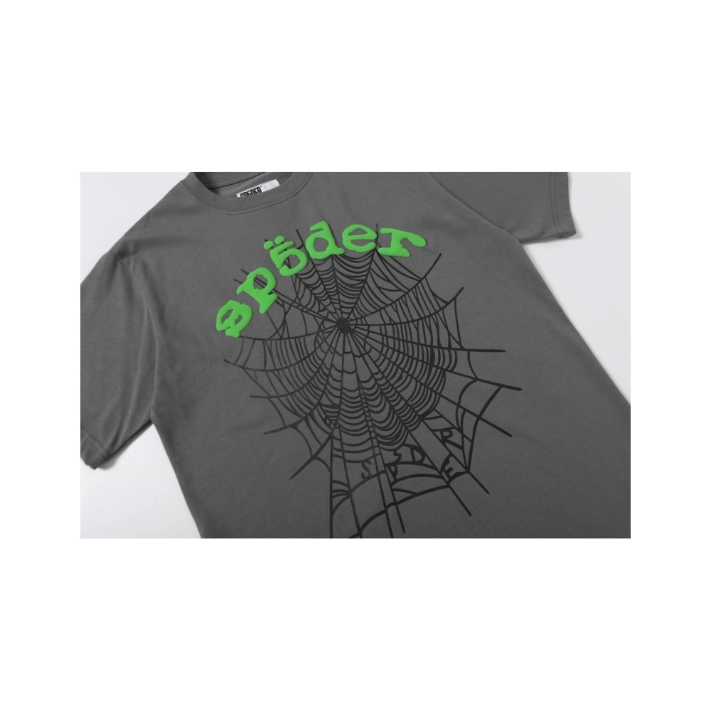 Sp5der T-shirt T010 Black Blue Gray Olive,Sp5der T-shirt,Tshirt,APPAREL