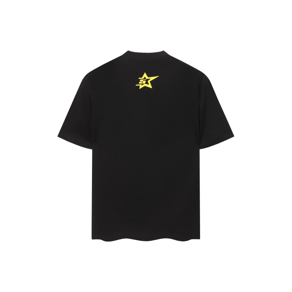 Sp5der T-shirt T009 Black Blue Pink,Sp5der T-shirt,Tshirt,APPAREL
