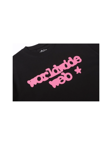 Sp5der T-shirt T006 Black,Sp5der T-shirt,Tshirt,APPAREL